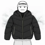 No Sauce Cloud Puffa’ Black