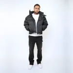 No Sauce Cloud Puffa Jacket Black (2)