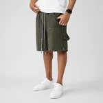 No Sauce Denim Carpenta Shorts Khaki (1)