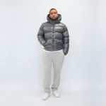 No Sauce Down Puffa Jacket Grey (2)