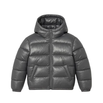 No Sauce Down Puffa Jacket Grey (3)