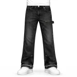 No Sauce Flared Carpenta Jeans Black (2)