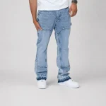 No Sauce Flared Carpenta Jeans Light Blue (2)