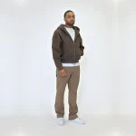 No Sauce Flared Carpenta Jeans Washed Brown (1)