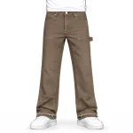 No Sauce Flared Carpenta Jeans Washed Brown (4)