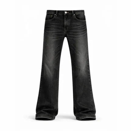 No Sauce Flared Jeans Black (1)