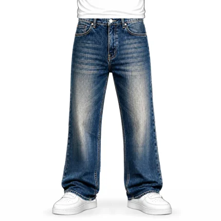 No Sauce Flared Jeans Blue (2)