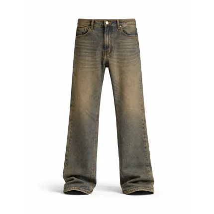 No Sauce Flared Jeans Blue (Mocha Wash) (3)