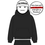 No Sauce Jumpa Hoodie Black (4)