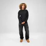 No Sauce Perfect Long Sleeve T Shirt Black (1)