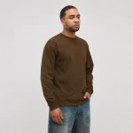 No Sauce Perfect Long Sleeve T Shirt Brown (1)