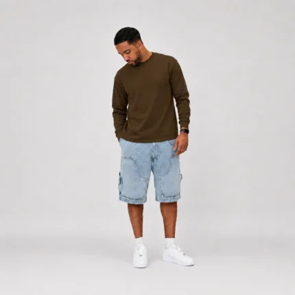 No Sauce Perfect Long Sleeve T Shirt Brown (2)