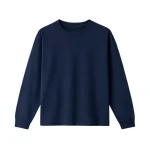 No Sauce Perfect Long Sleeve T Shirt Navy (3)