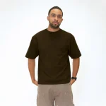 No Sauce Perfect Oversized T Shirt Brown (1)