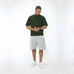 No Sauce Perfect Oversized T Shirt Forest Green (2)