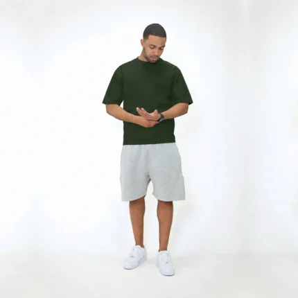 No Sauce Perfect Oversized T Shirt Forest Green (2)