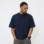 No Sauce Perfect Oversized T Shirt Navy (1)