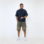 No Sauce Perfect Oversized T Shirt Navy (2)