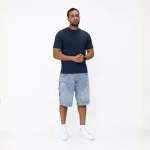 No Sauce Perfect Slim T Shirt Navy (2)