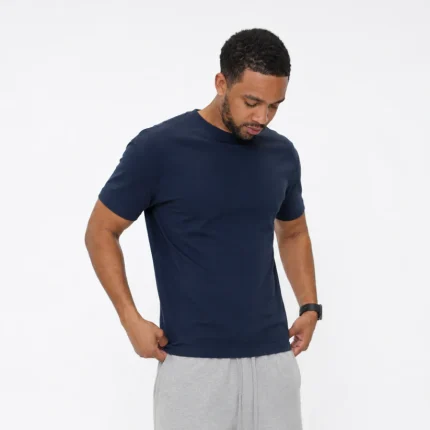 No Sauce Perfect Slim T Shirt Navy (3)