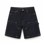 No Sauce Raw Denim Carpenta Shorts (3)