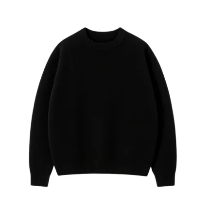 No Sauce Soft Knit Sweata Black (3)