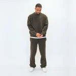 No Sauce Soft Knit Sweata Brown (1)