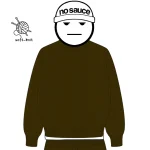 No Sauce Soft Knit Sweata Brown (3)