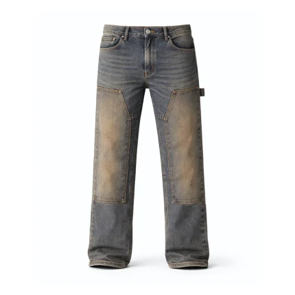 No Sauce Straight Leg Carpenta Jeans Blue (3)