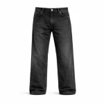 No Sauce Straight Leg Jeans Black (1)