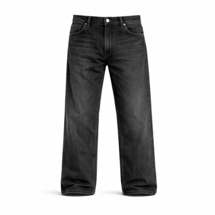 No Sauce Straight Leg Jeans Black (1)