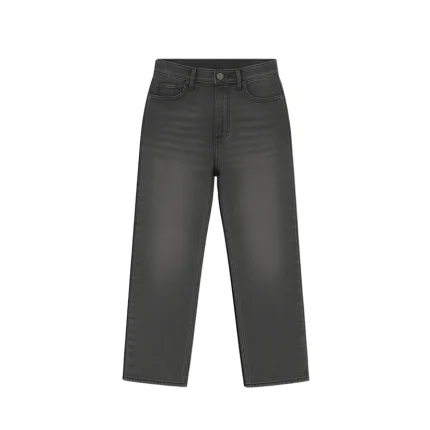 No Sauce Straight Leg Jeans Grey (1)