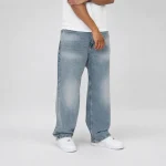 No Sauce Straight Leg Jeans Light Blue (1)