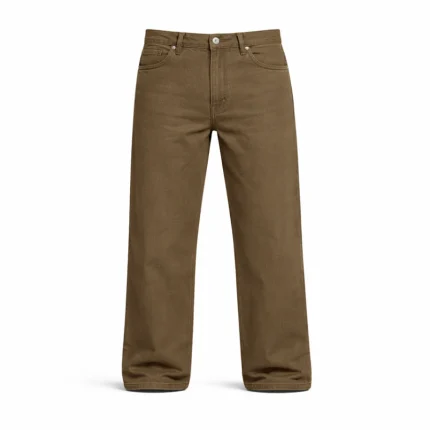 No Sauce Straight Leg Jeans Washed Brown (3)