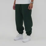 No Sauce Baggy Cuffed Joggers Forest Green (1)