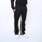 No Sauce Flared Joggers Black (1)