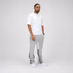 No Sauce Flared Joggers Grey (2)