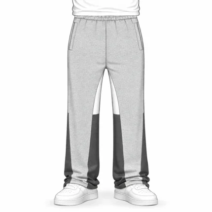 No Sauce Flared Joggers Grey (4)