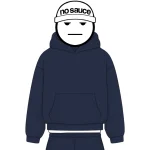 No Sauce Jumpa Hoodie Navy (4)