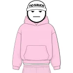 No Sauce Jumpa Hoodie Pink (4)