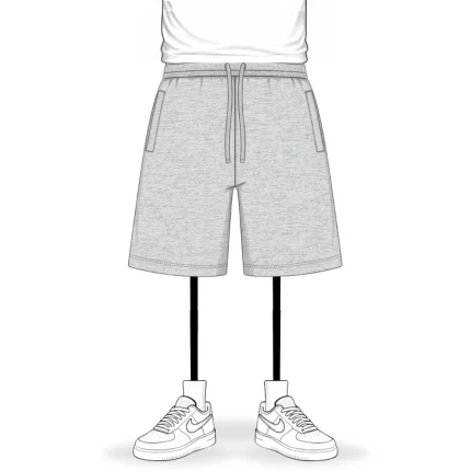 No Sauce Shorts Grey (2)