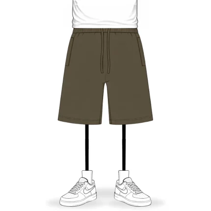 No Sauce Shorts Mocha (3)