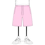 No Sauce Shorts Pink (2)