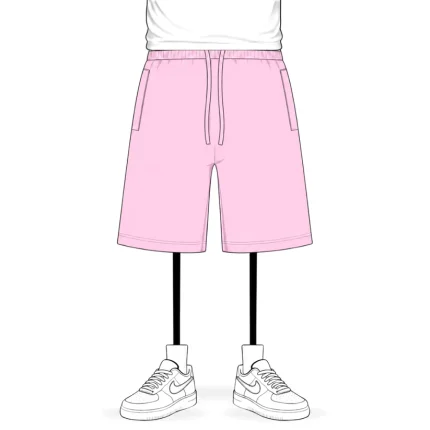 No Sauce Shorts Pink (2)