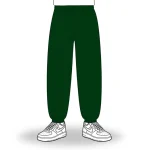No Sauce Slim Cuffed Joggers Forest Green (3)