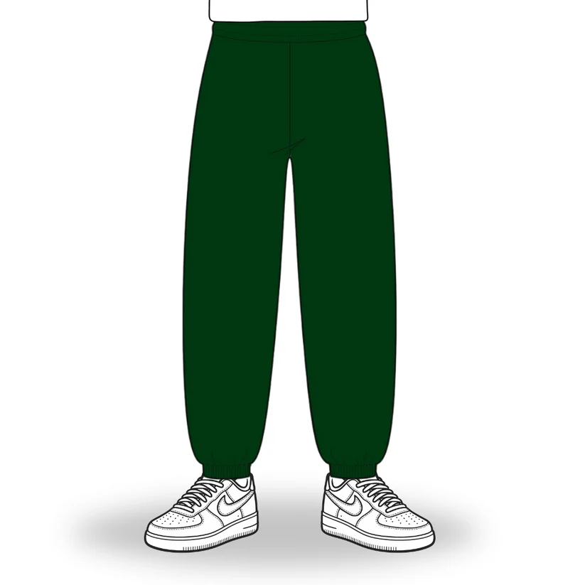 No Sauce Slim Cuffed Joggers Forest Green (3) No Sauce Slim Cuffed Joggers Forest Green (3)