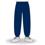 No Sauce Slim Cuffed Joggers Navy (3)