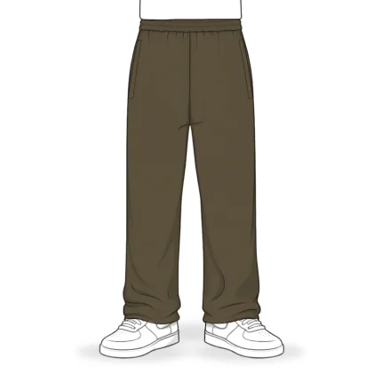 No Sauce Straight Leg Joggers Mocha (3)