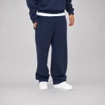 No Sauce Straight Leg Joggers Navy (1)
