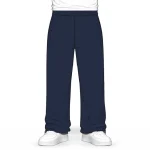 No Sauce Straight Leg Joggers Navy (4)
